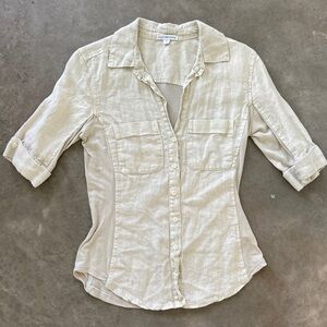 James Perse button down shirt size 1